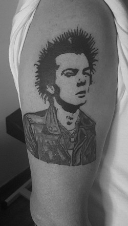 Sid vicious tattoo